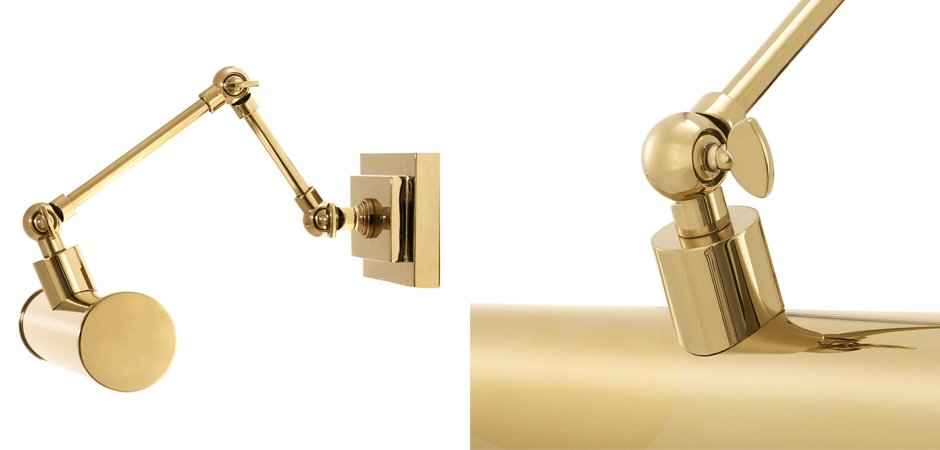 Бра Eichholtz Wall Lamp Pacific Gold Бра Eichholtz Wall Lamp Pacific Gold - Loft-Concept в Воронеже