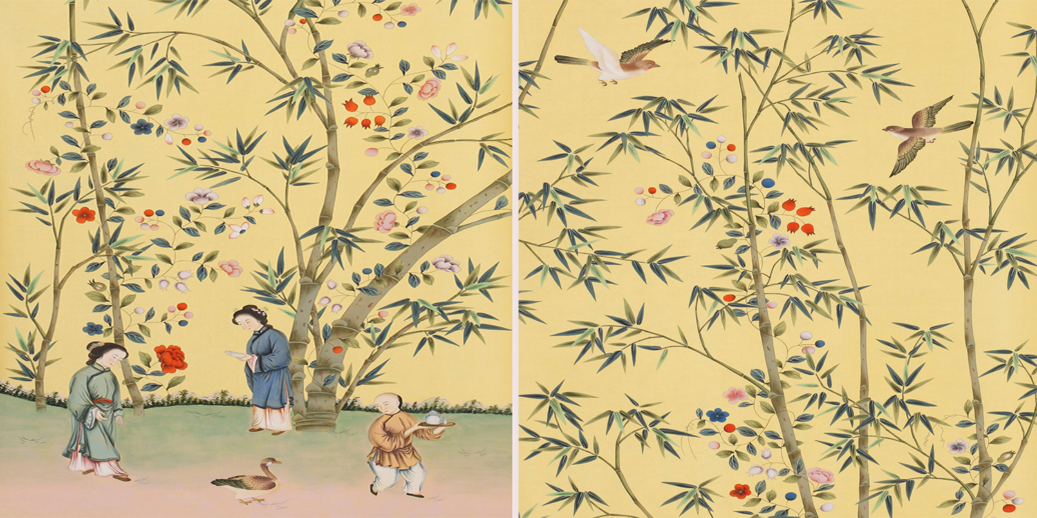 Обои ручная роспись Belton Yellow - фото №1