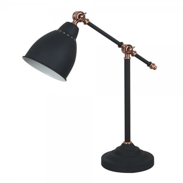 Настольная лампа Holder Table Lamp Black Черный в Воронеже | Loft Concept 