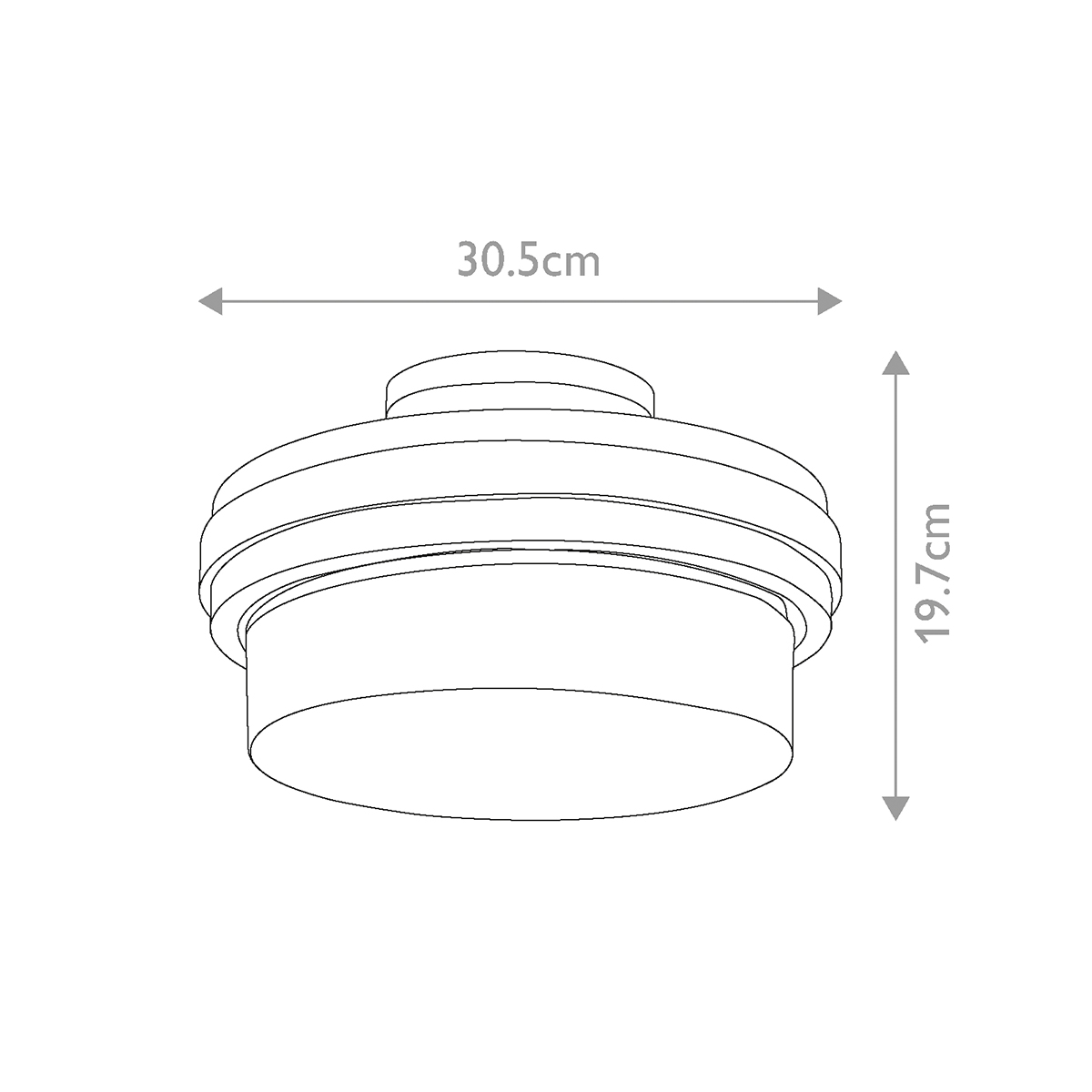 Потолочный светильник с прозрачным стеклянным плафоном с эффектом пузырьков Kichler в Воронеже