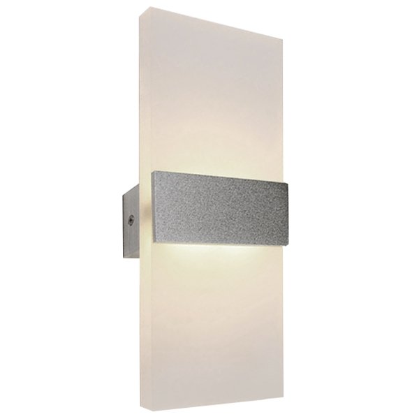 Бра Road Wall Light Silver Серебряный Прозрачный белый в Воронеже | Loft Concept 