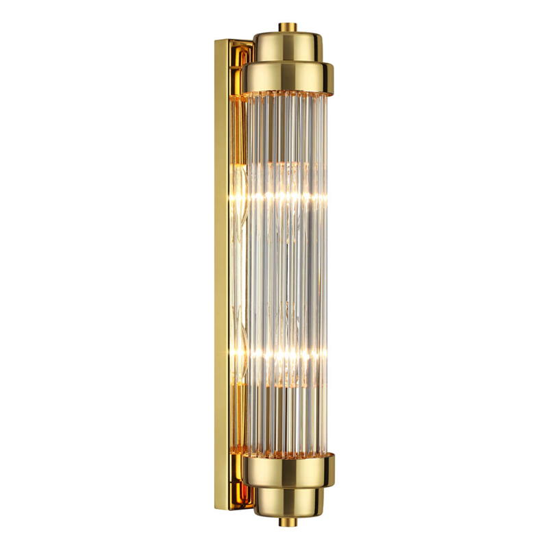 Бра Dirck Glass TUBE Sconce Gold Золотой в Воронеже | Loft Concept 