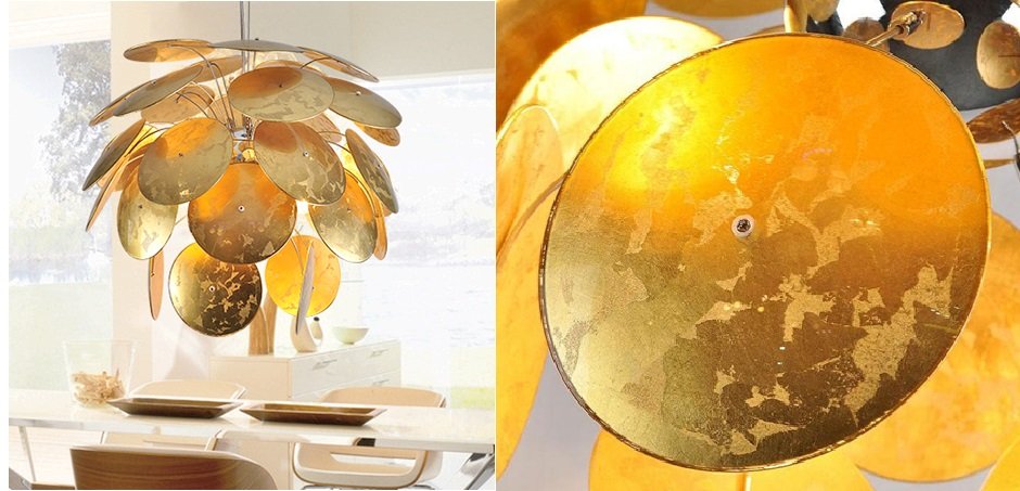 Люстра Discoco Gold Leaf - Loft-Concept в Воронеже