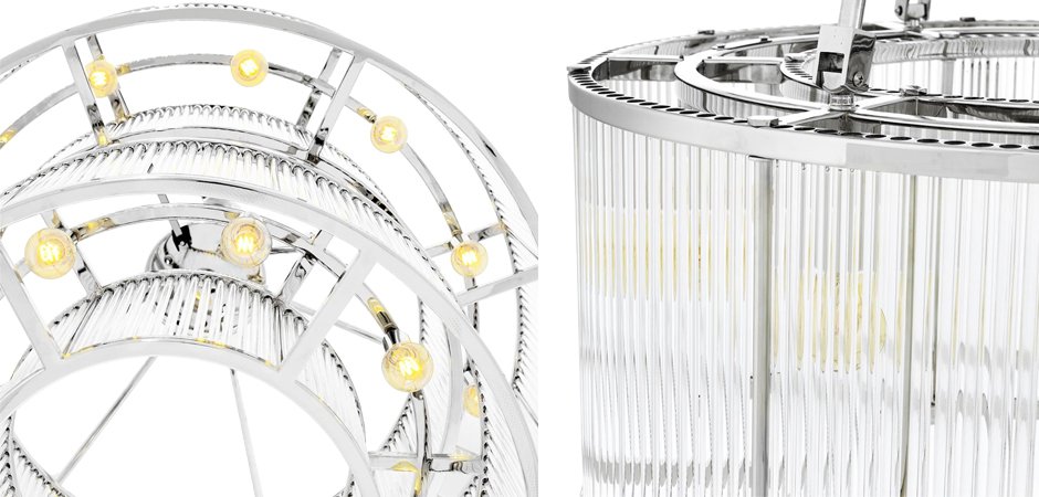 Люстра Chandelier Bernardi Nickel - Loft-Concept в Воронеже