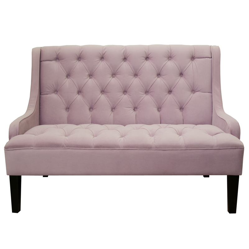 Диван Folket Sofa velour pink Розовый (Rose) в Воронеже | Loft Concept 