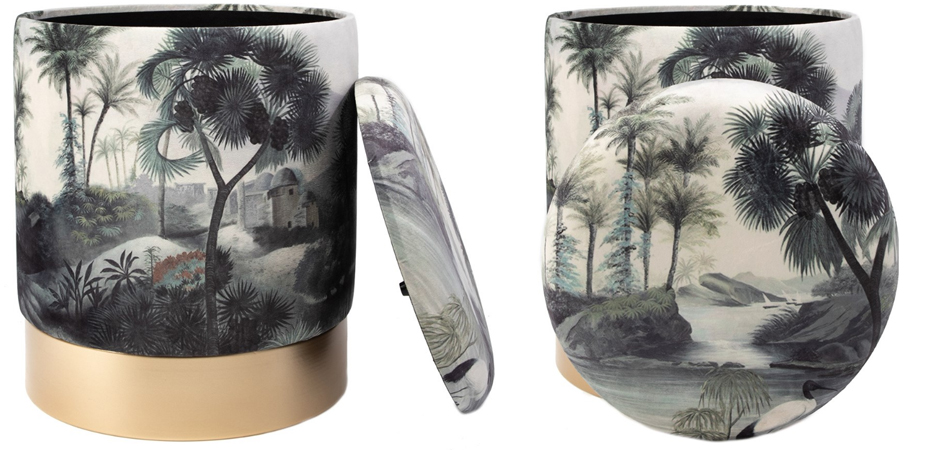 Пуф PUF Jungle Print river&tree Пуф PUF Jungle Print river&tree - Loft-Concept в Воронеже