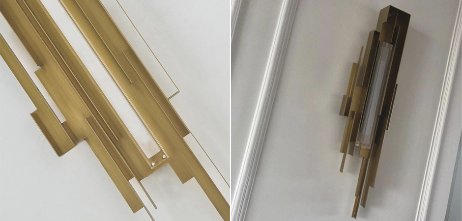 Бра Flowing Metal Sconce Бра Flowing Metal Sconce - Loft-Concept в Воронеже