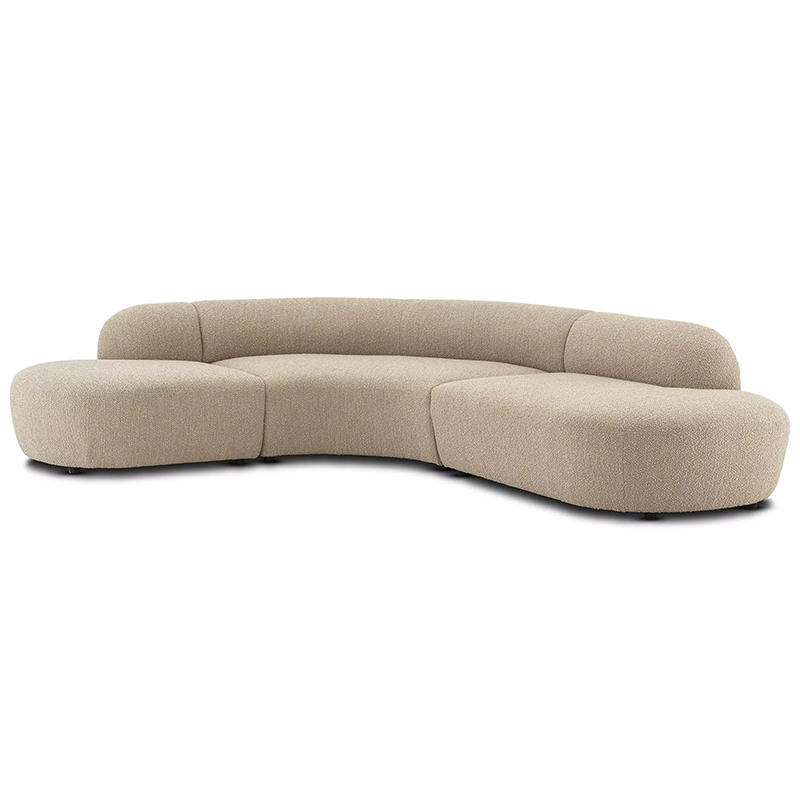 Диван Eichholtz Sofa Bjorn Boucle Sand Песочный в Воронеже | Loft Concept 