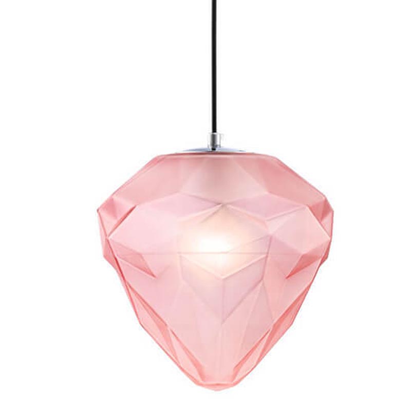 Подвесной светильник Jewel Athena pink 25 Розовый Хром в Воронеже | Loft Concept 