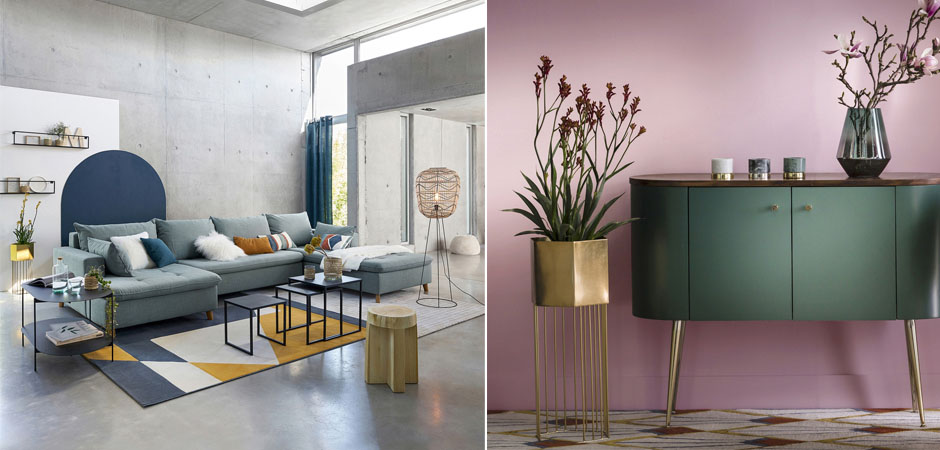 Ваза Vase On A Metal Stand Brass Ваза Vase On A Metal Stand Brass - Loft-Concept в Воронеже