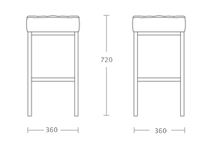 Барный стул  Florence Knoll Bar Stool в Воронеже