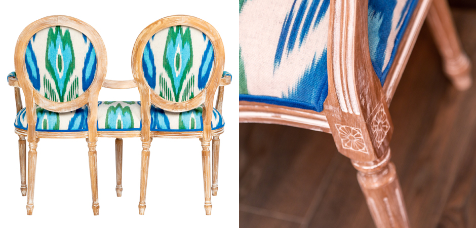 Диванетка с узором Ikat Pattern Диванетка с узором Ikat Pattern - Loft-Concept в Воронеже
