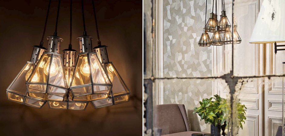 Подвесной светильник Eichholtz Hanging Lamp Polygon - Loft-Concept в Воронеже