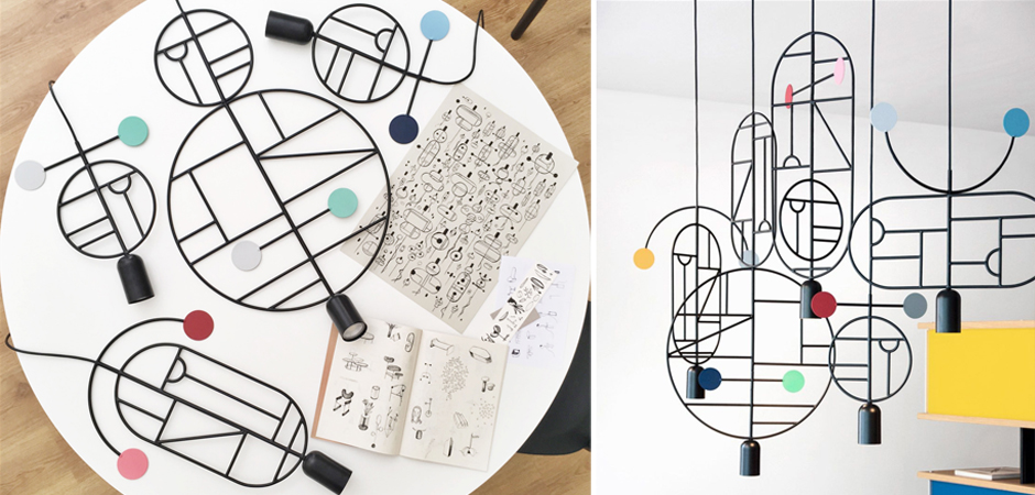 Подвесной Светильник Lines & Dots Home Adventures LDS05 Подвесной Светильник Lines & Dots Home Adventures LDS05 - Loft-Concept в Воронеже