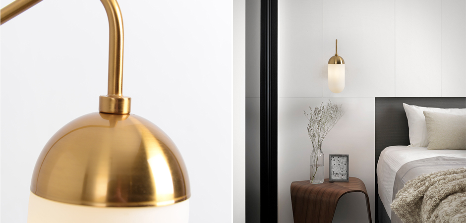 Бра Pelle Sconce short Gooseneck Clear Shade Бра Pelle Sconce short Gooseneck Clear Shade - Loft-Concept в Воронеже