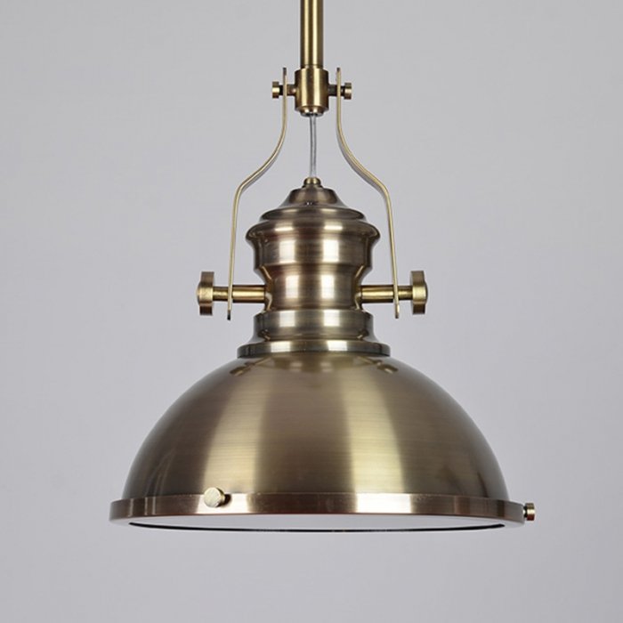 Светильник T5 Antic Brass Loft Steampunk Spotlight Латунь Античная полированная в Воронеже | Loft Concept 