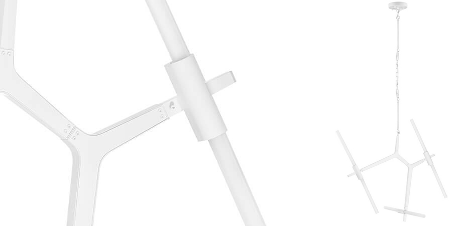 Люстра Агнес Chandelier White 6 Люстра Агнес Chandelier White 6 - Loft-Concept в Воронеже