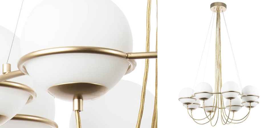 Люстра Melissa Chandelier Champagne 8 Люстра Melissa Chandelier Champagne 8 - Loft-Concept в Воронеже
