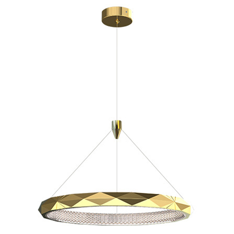 Люстра Horizontal Ring Gold Chandelier Золотой в Воронеже | Loft Concept 