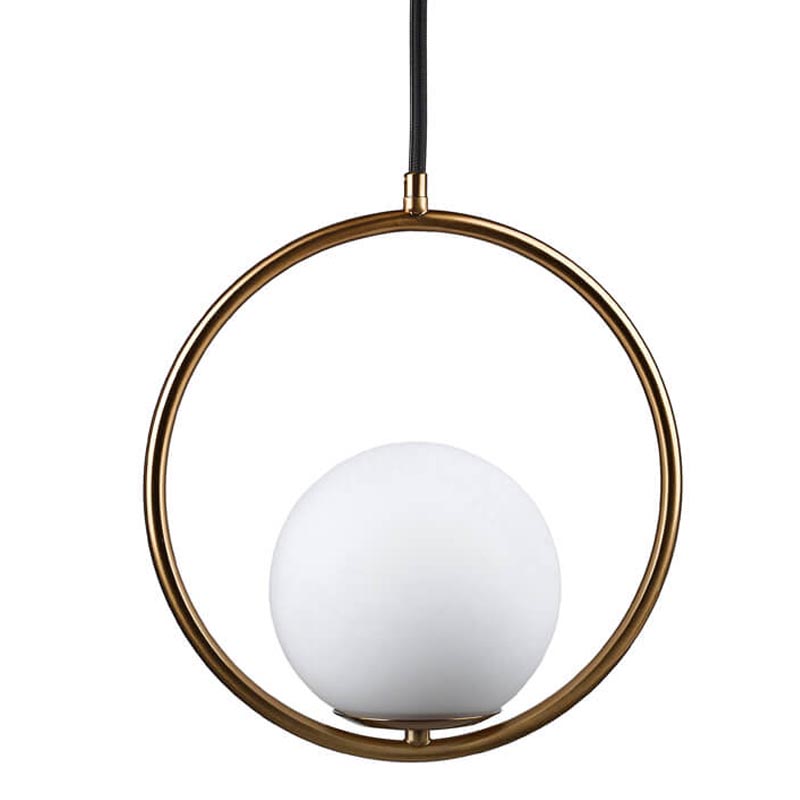 Подвесной светильник B.LUX C Ball circle copper Белый Медь Подвесной светильник B.LUX C Ball circle copper Белый Медь в Воронеже | Loft Concept