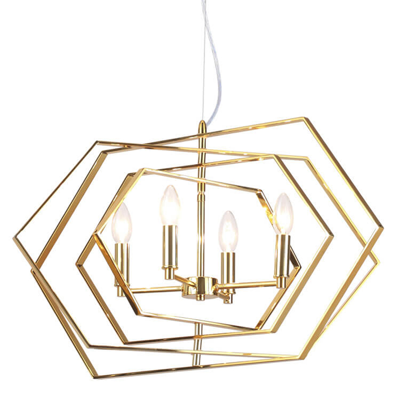 Люстра Damaris Chandelier gold Глянцевое золото в Воронеже | Loft Concept 