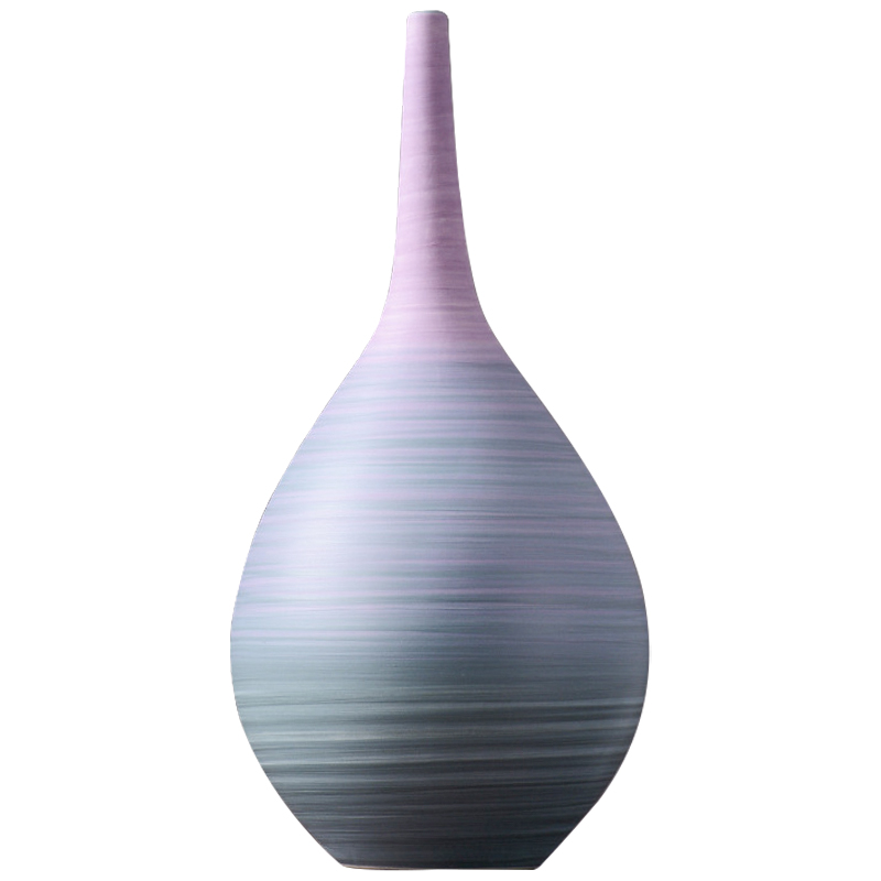 Ваза Gradient Vase 35 Сиреневый Голубой Мульти в Воронеже | Loft Concept 