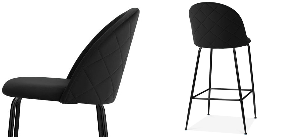 Барный стул Vendramin Bar Stool black Барный стул Vendramin Bar Stool black - Loft-Concept в Воронеже