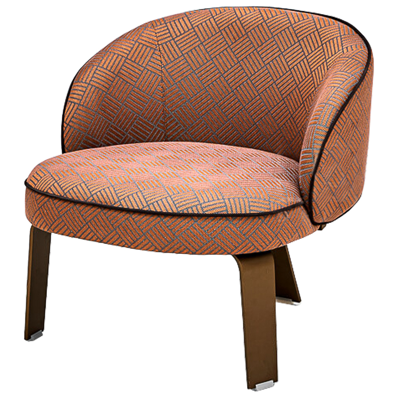 Кресло Muynck Chair Медь светлая Коралловый Кресло Muynck Chair Медь светлая Коралловый в Воронеже | Loft Concept