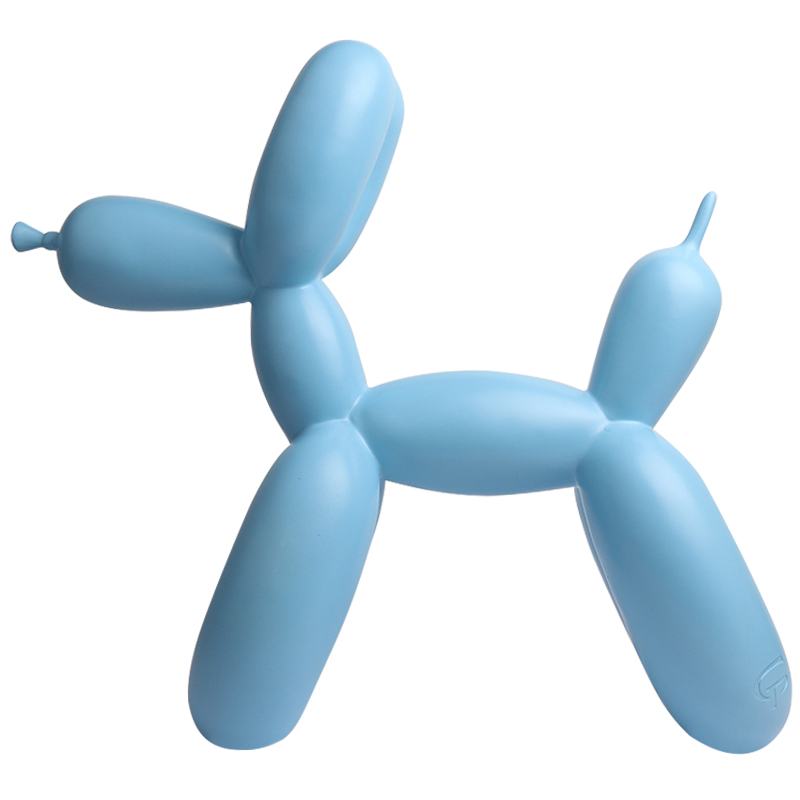 Статуэтка Jeff Koons Balloon Dog Matte Blue Голубой в Воронеже | Loft Concept 