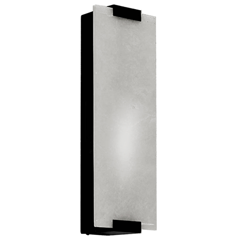 Бра Marble Rectangle Wall Lamp Black Черный в Воронеже | Loft Concept 