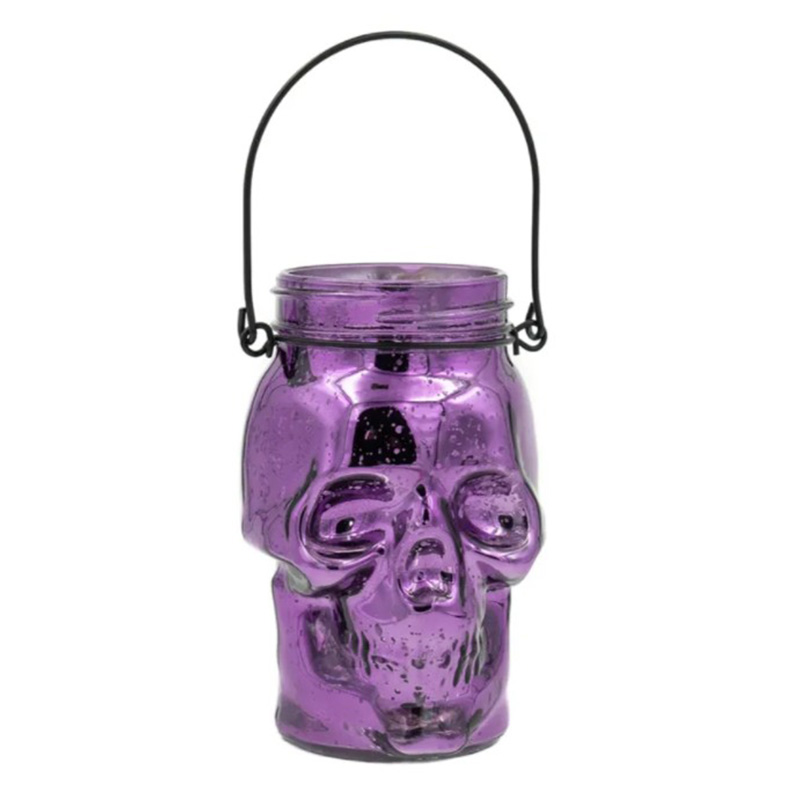 Подсвечник Glass Skull Пурпурный Подсвечник Glass Skull Пурпурный в Воронеже | Loft Concept