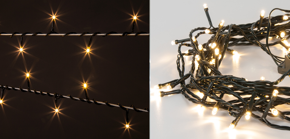 Интерьерная Гирлянда Теплый свет диодов - Loft-Concept в Воронеже