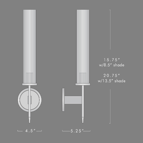 Бра Jonathan Browning ALOUETTE SCONCE Черный Цвет в Воронеже