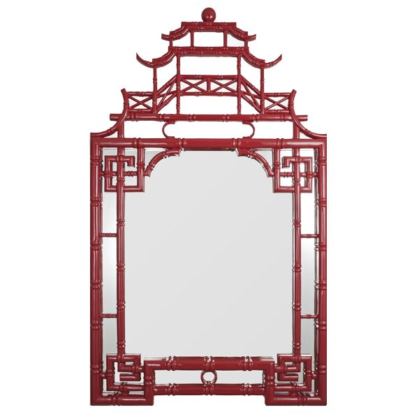 Зеркало Pagoda Mirror Red  в Воронеже | Loft Concept 