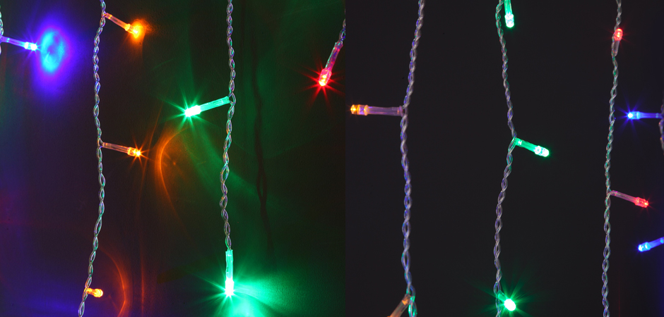 Гирлянда Бахрома с Цветными светодиодами - Loft-Concept в Воронеже