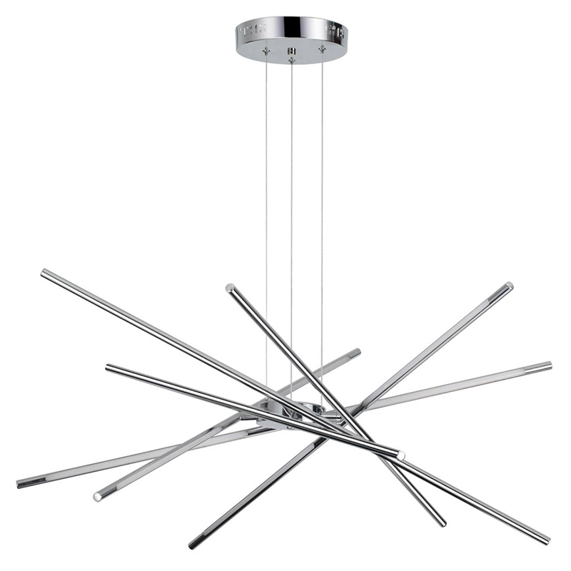 Люстра Trumpet Tube Chrome Chandelier Хром Люстра Trumpet Tube Chrome Chandelier Хром в Воронеже | Loft Concept