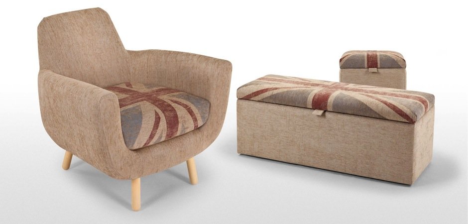 Банкетка для хранения Jack Britannia Collection - фото №2