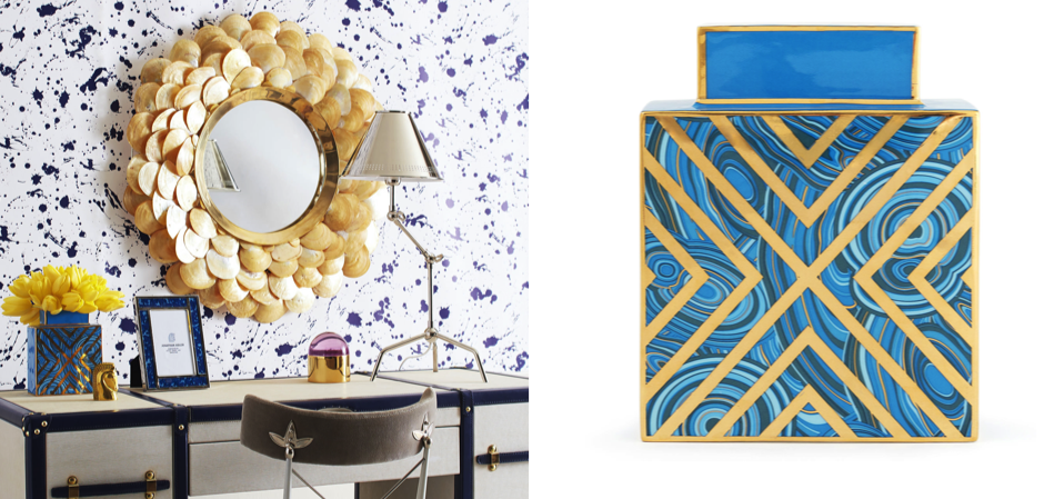 Jonathan Adler MALACHITE X VASE Jonathan Adler MALACHITE X VASE - Loft-Concept в Воронеже