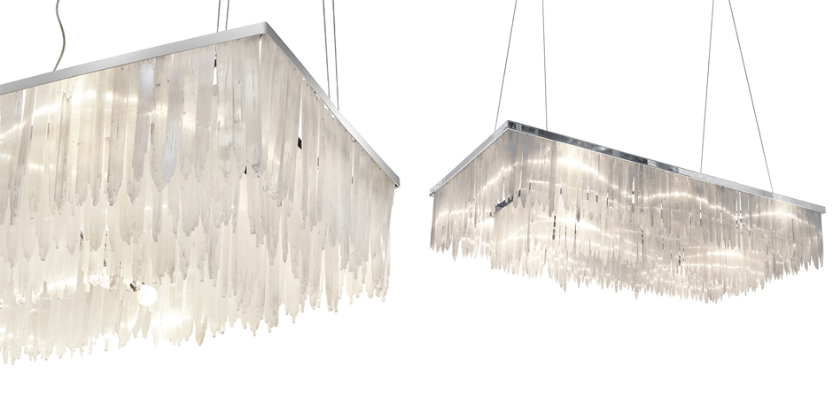Люстра LAMP SELENITE RECT chromium 160 Люстра LAMP SELENITE RECT chromium 160 - Loft-Concept в Воронеже