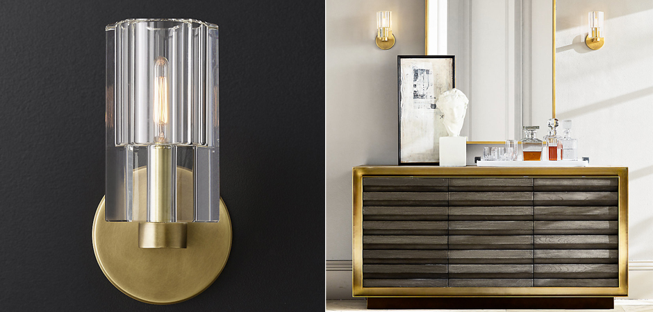 Бра Restoration Hardware Arcachon Single Sconce Бра Restoration Hardware Arcachon Single Sconce - Loft-Concept в Воронеже