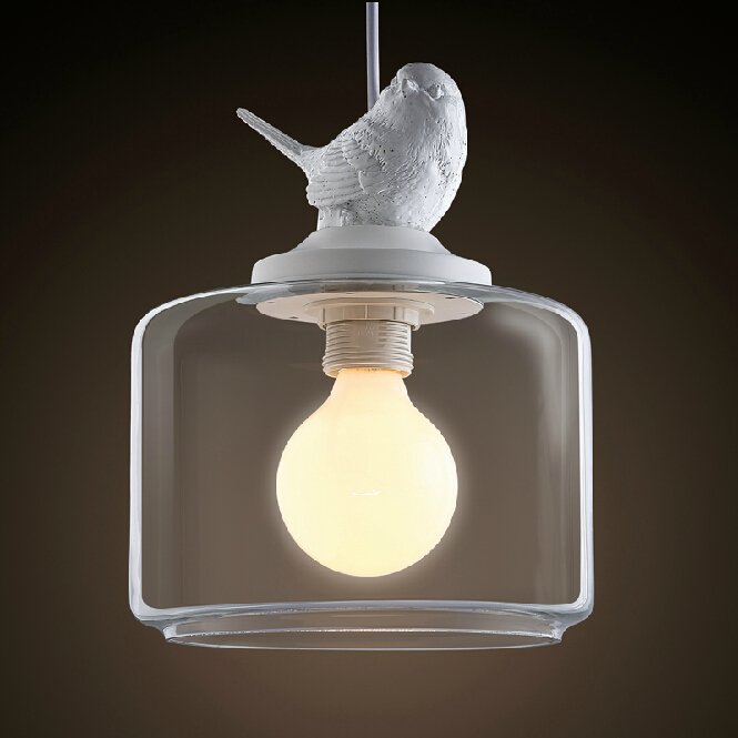 Подвесной светильник Provence Bird Pendant Белый в Воронеже | Loft Concept 