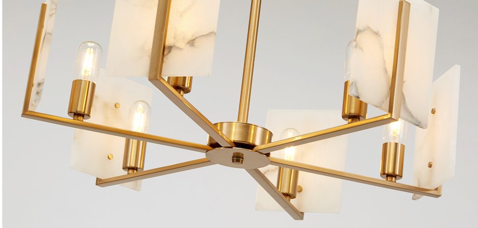 Люстра Marble square Chandelier Люстра Marble square Chandelier - Loft-Concept в Воронеже