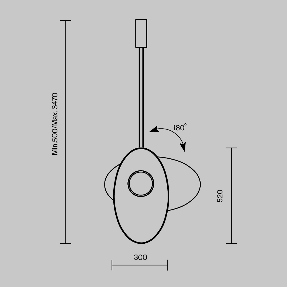 Подвесной светильник Evolution 3000К 9Вт в Воронеже