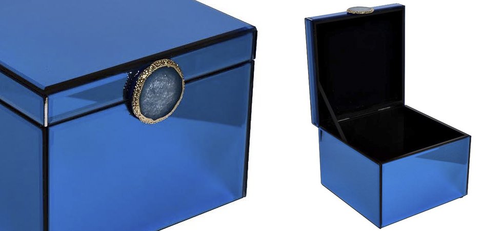 Шкатулка Blue Surprise Cube Шкатулка Blue Surprise Cube - Loft-Concept в Воронеже