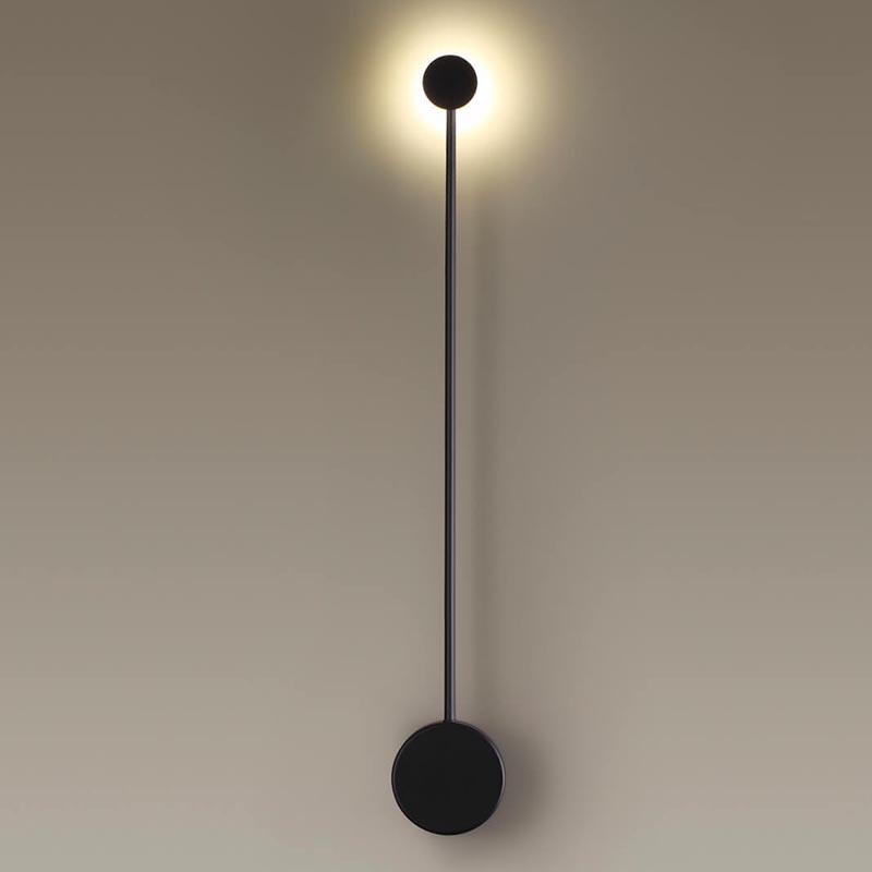 Бра Pin Wall Light Black 70 Черный в Воронеже | Loft Concept 