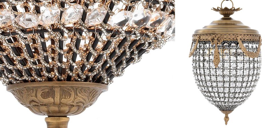 Люстра Chandelier Emperor S Brass - Loft-Concept в Воронеже