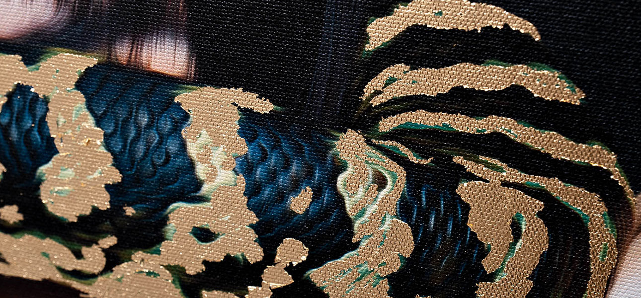 Холст с росписью потали The Heartbreaker - фото №1