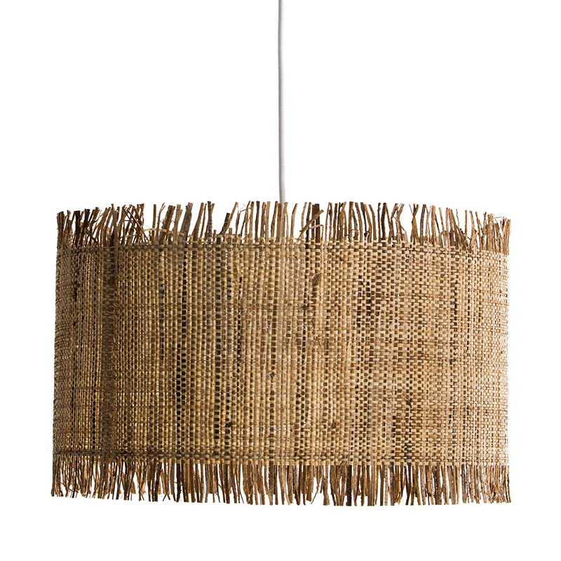 Подвесной светильник Wicker Raffia Hanging lamp Коричневый в Воронеже | Loft Concept 