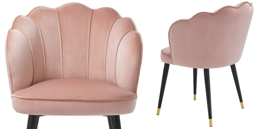 Стул Eichholtz Dining Chair Bristol nude Стул Eichholtz Dining Chair Bristol nude - Loft-Concept в Воронеже