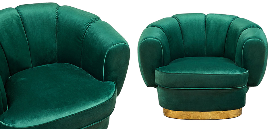 Кресло Emerald Softness Armchair Кресло Emerald Softness Armchair - Loft-Concept в Воронеже